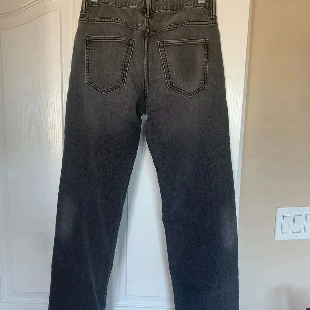 Boys Gap size 18 adjustable waist gray jeans